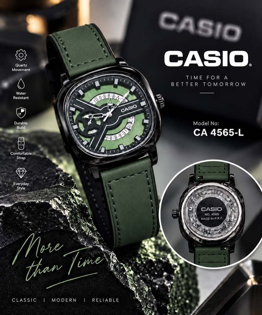 ساعت کاسیو (Casio) مدل CA4565-S-M