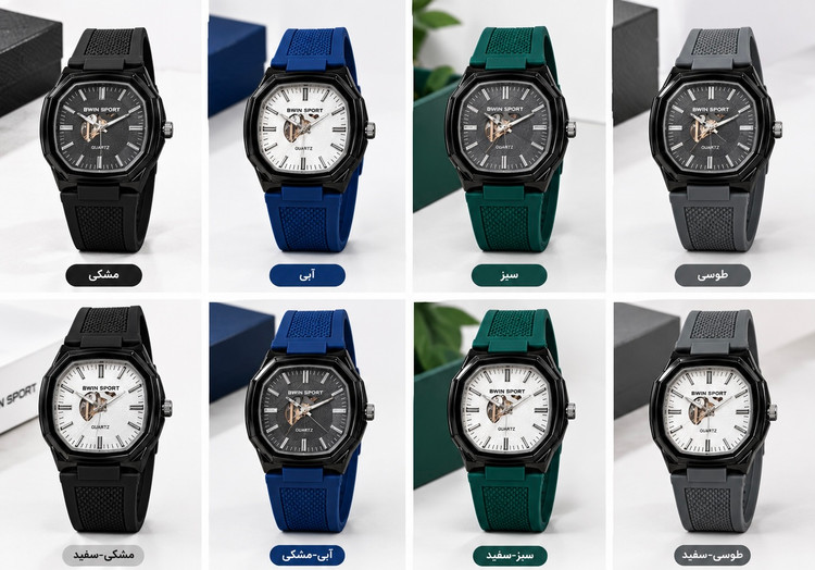 ساعت مردانه Bwin sport مدل HP638392-M
